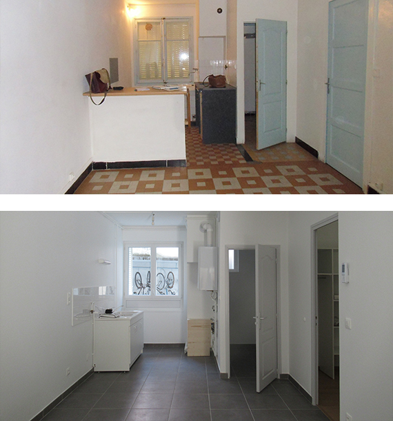 Acquisition-amélioration d'un appartement à Grenoble