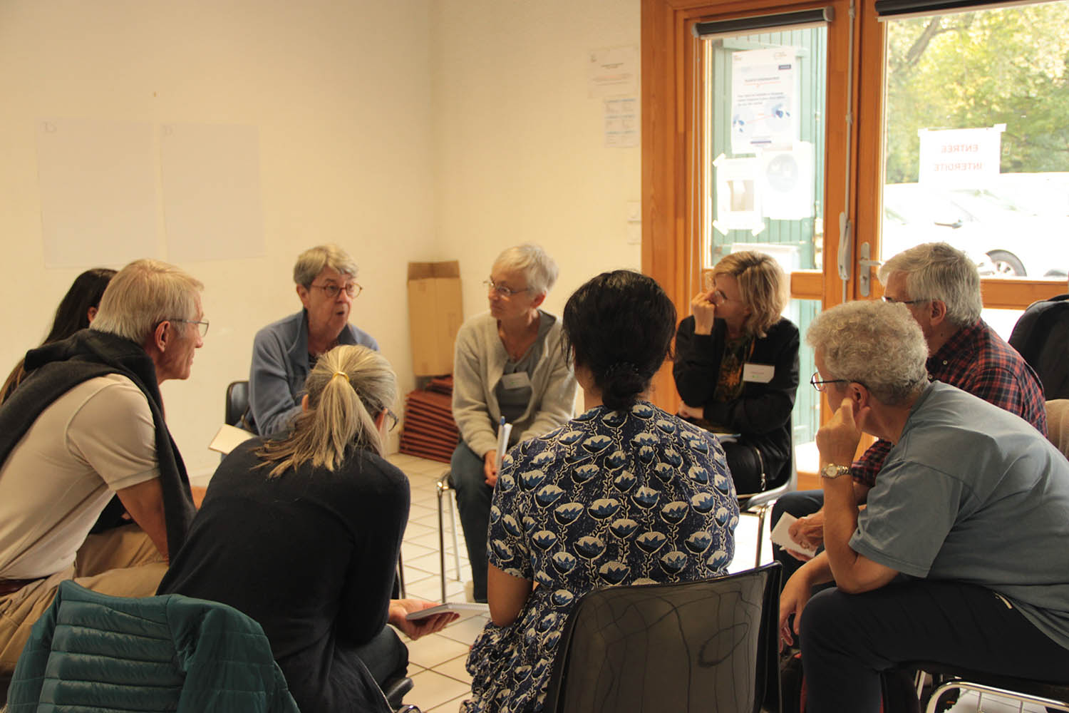 groupe travail journée des adhérents